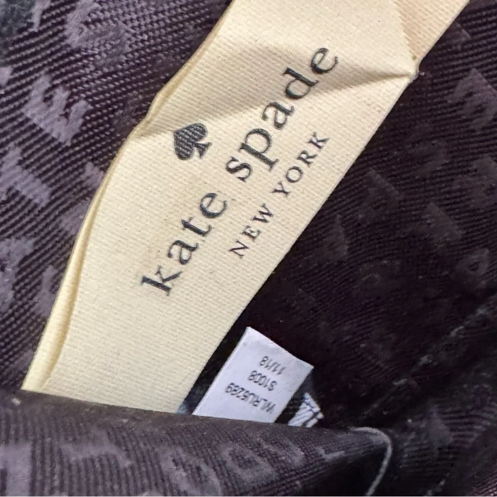 Kate Spade Large Black Pebbled Leather Continental Sienne Logo Wallet‎